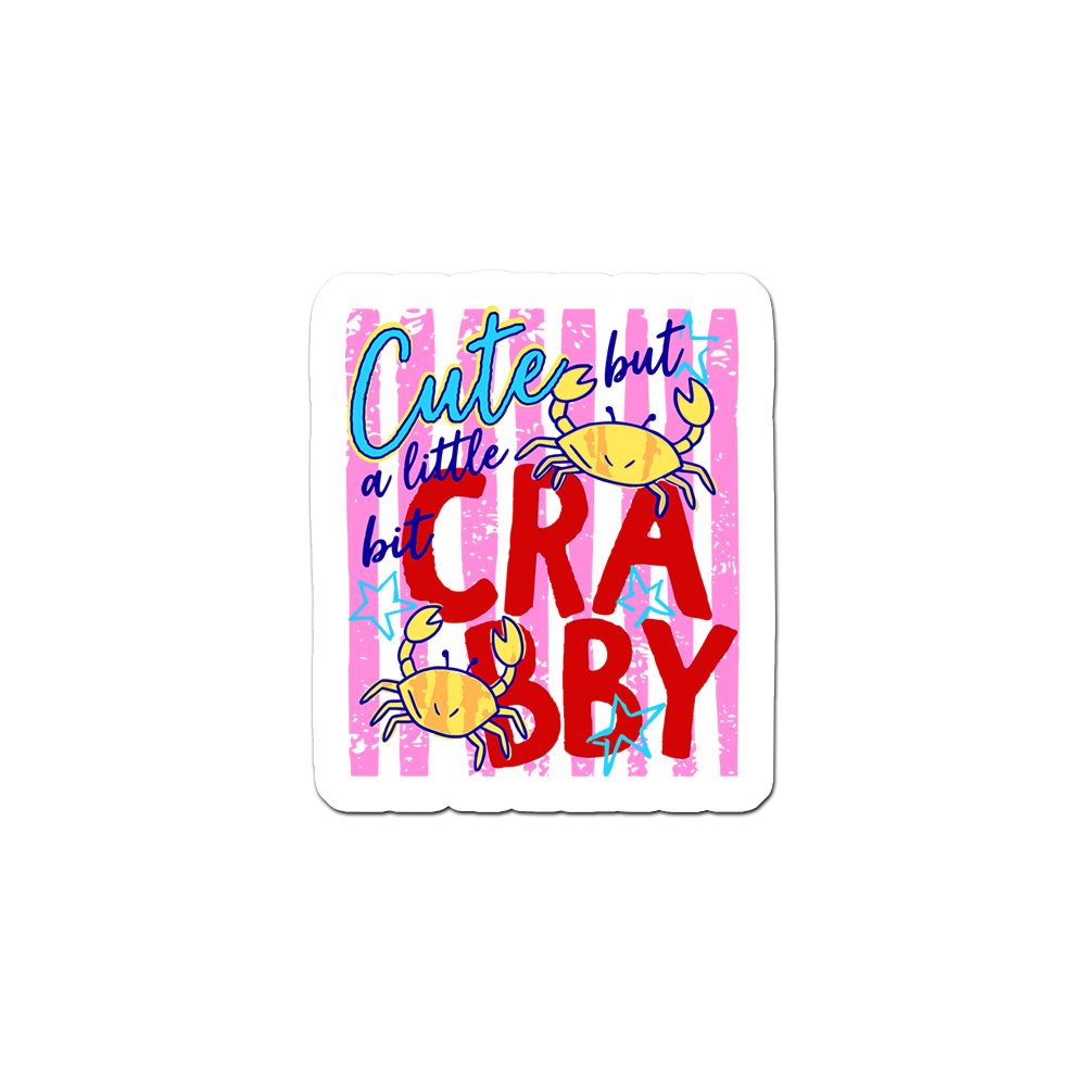 Crabby Day Warrior Sticker - - Topperswap