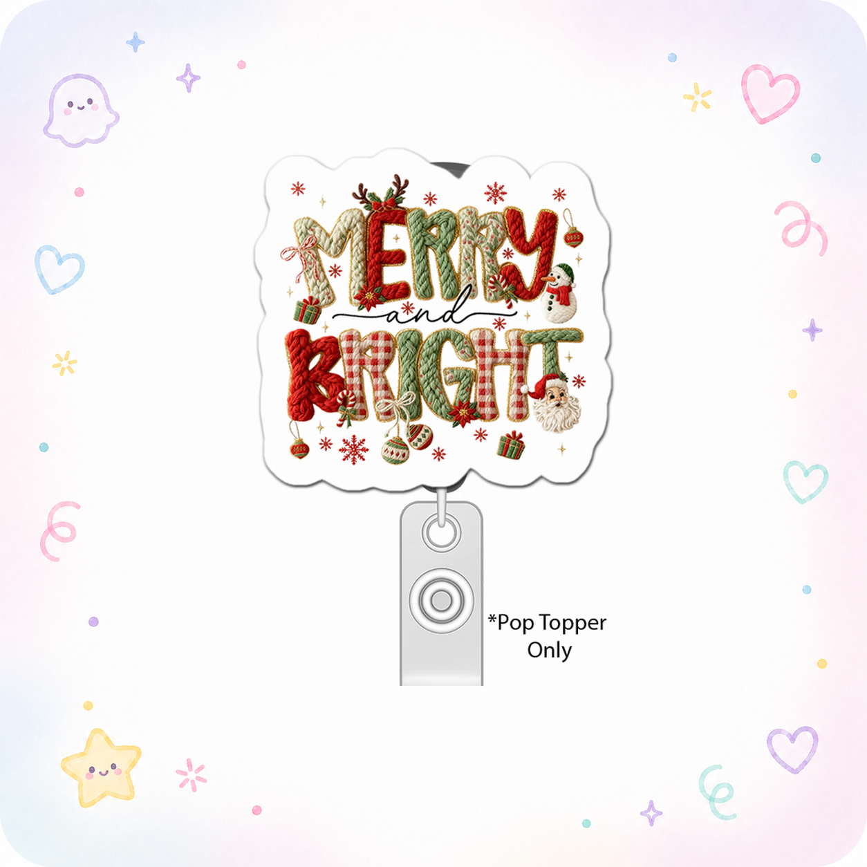 Holiday Cheer Guru Pop Topper - - Topperswap