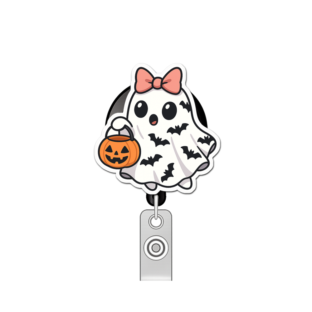Boo-tiful Meeting Maven Pop Topper Swapfinity Retractable ID Badge Reel - - Topperswap