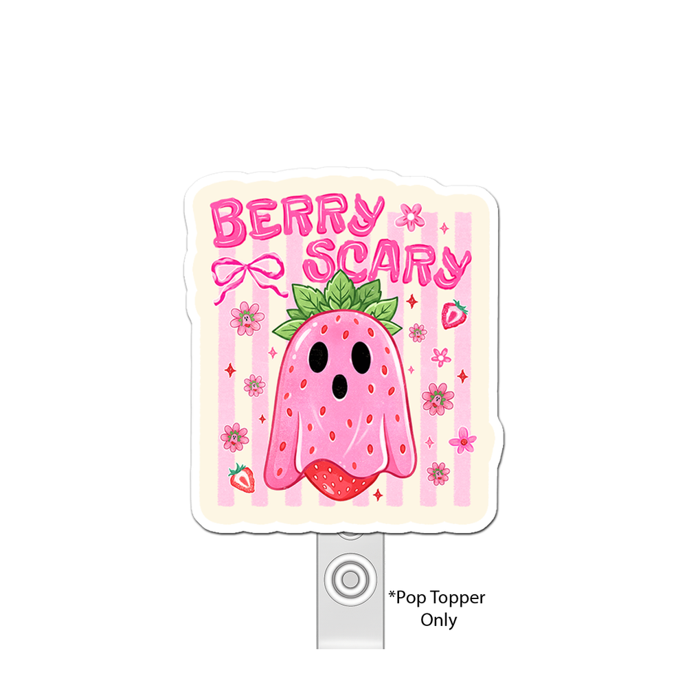 Berry Scary Boss Pop Topper