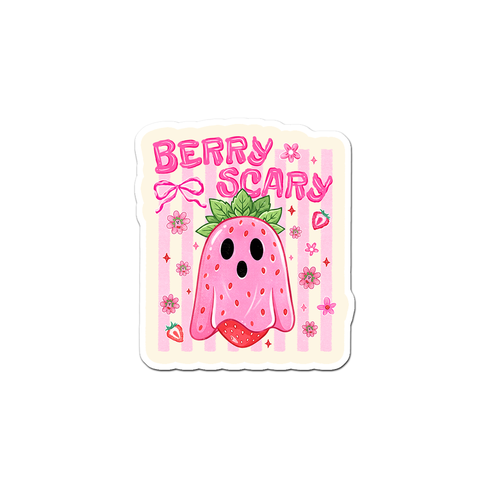 Berry Scary Boss Sticker