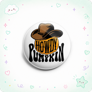 Howdy Pumpkin Topper