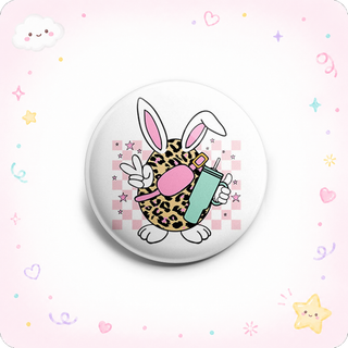 Leopard Print Easter Egg Topper