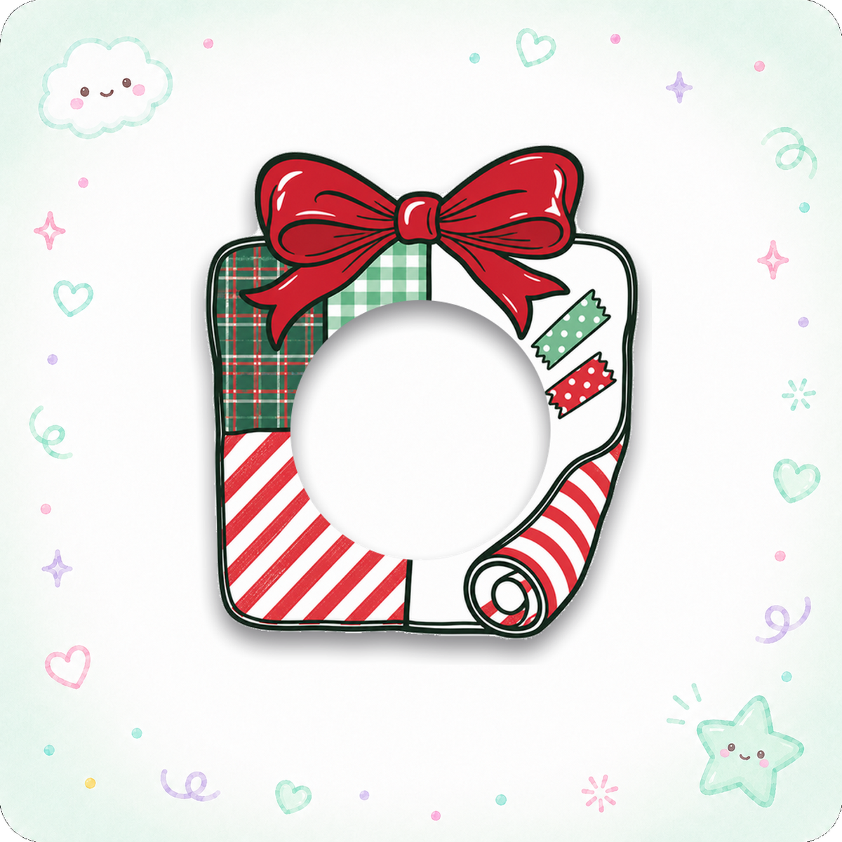 Matching Frame — Holiday Hustle (Silhouette)