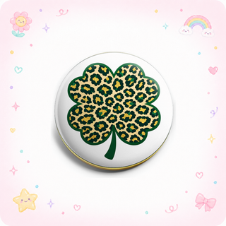 Leopard Clover Fashion Print 🍀🐆 Topper