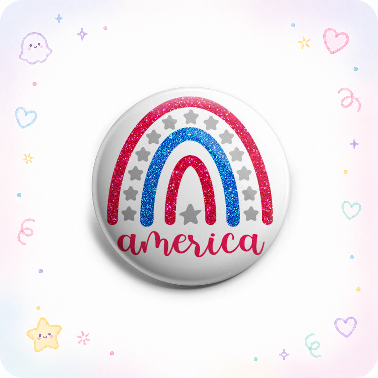 American Rainbow Topper - - Topperswap