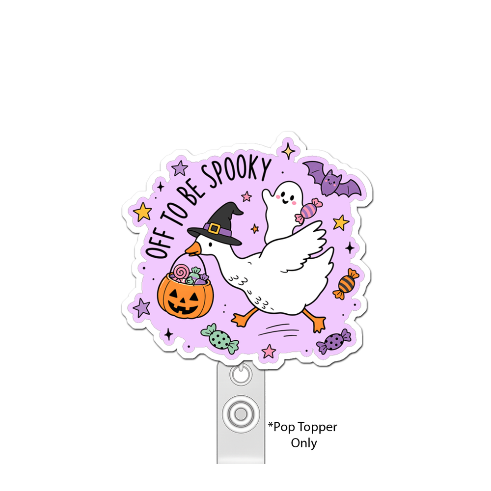 Spooky Goose Guru Pop Topper