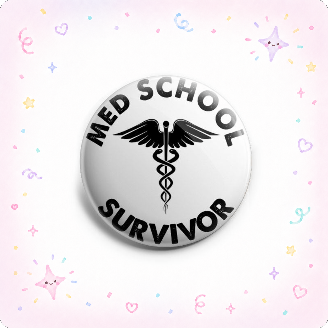 Med School Survivor Topper - - Topperswap