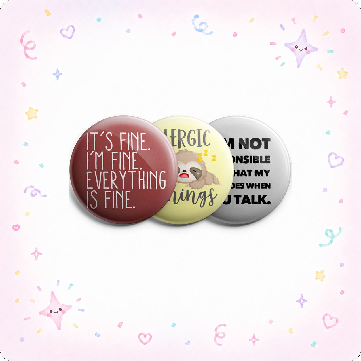 It's Fine 3-Pack (Save 5%) - - Topperswap