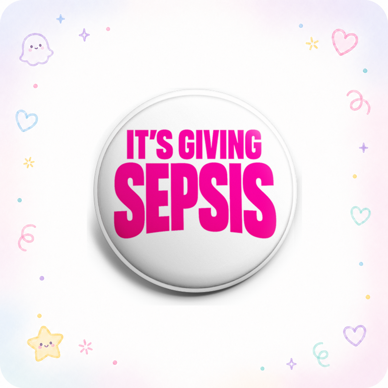 It's Giving Sepsis — Gen Z Alert Topper - - Topperswap