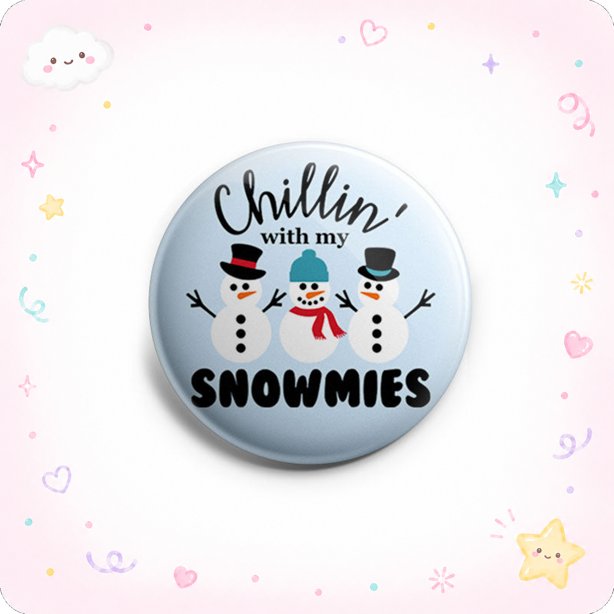 Chillin with My Snowmies Topper - Vault - - Topperswap