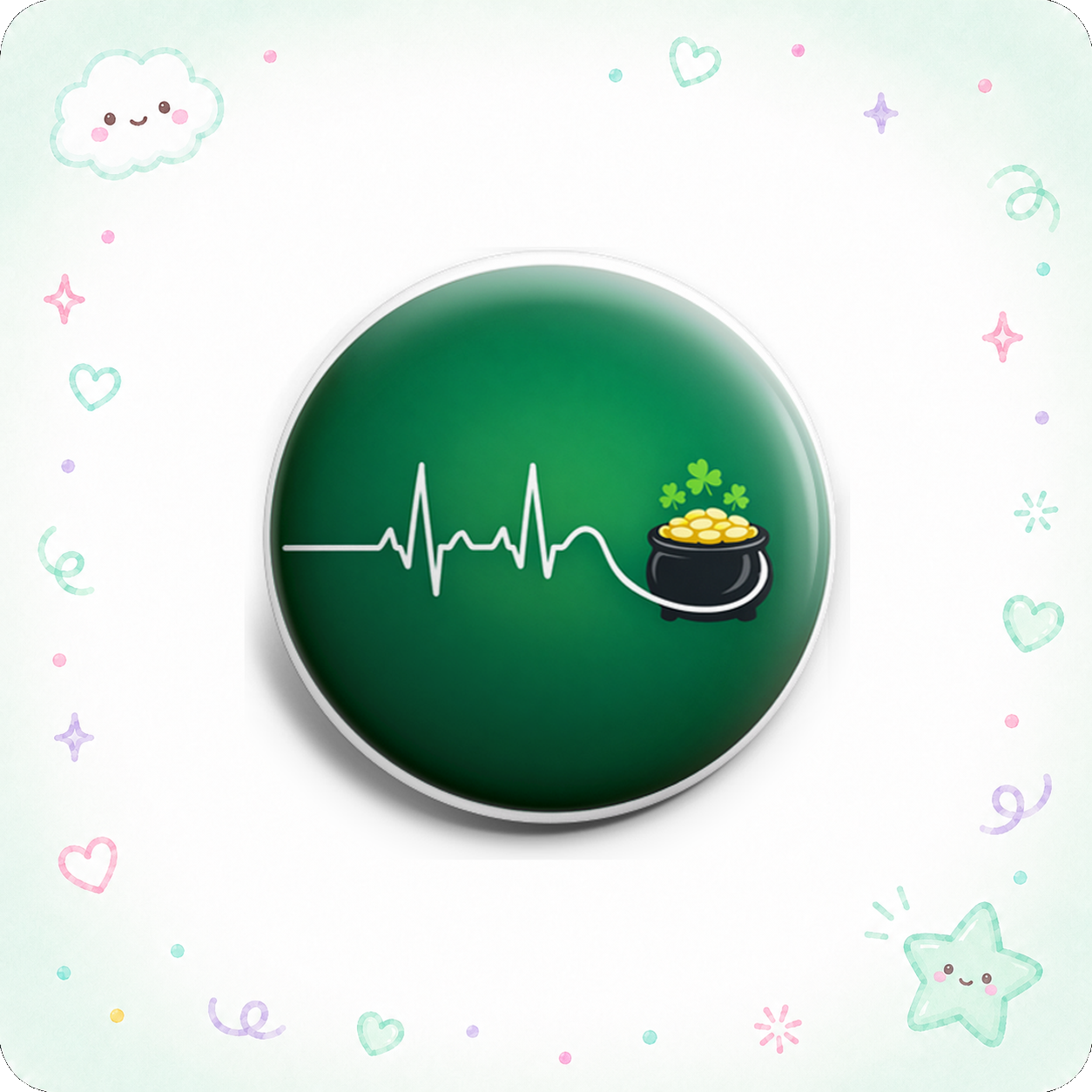 Pot of Gold Heartbeat Topper - - Topperswap