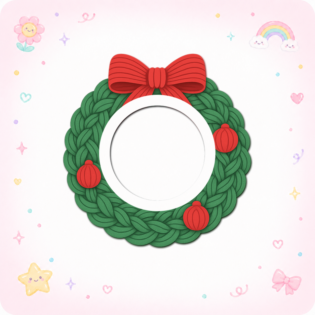 Festive Cheer Swapper Frame - - Topperswap