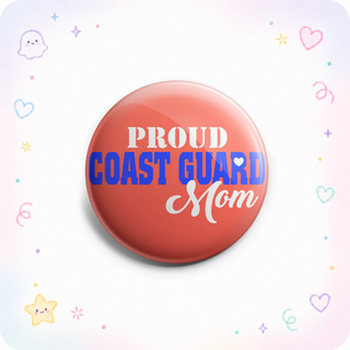 Proud Coast Guard Mom Topper