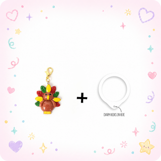 Turkey Charm + Charm Swapper Frame