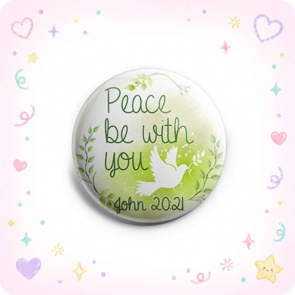 Peace Be With You Topper - - Topperswap