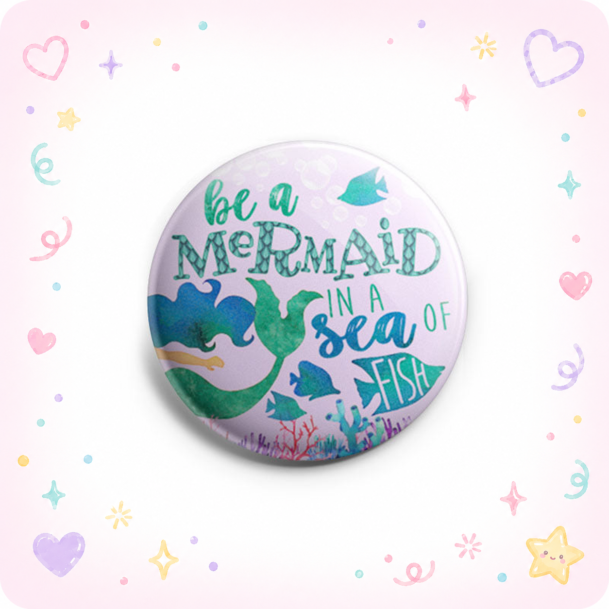 Be A Mermaid Topper - - Topperswap