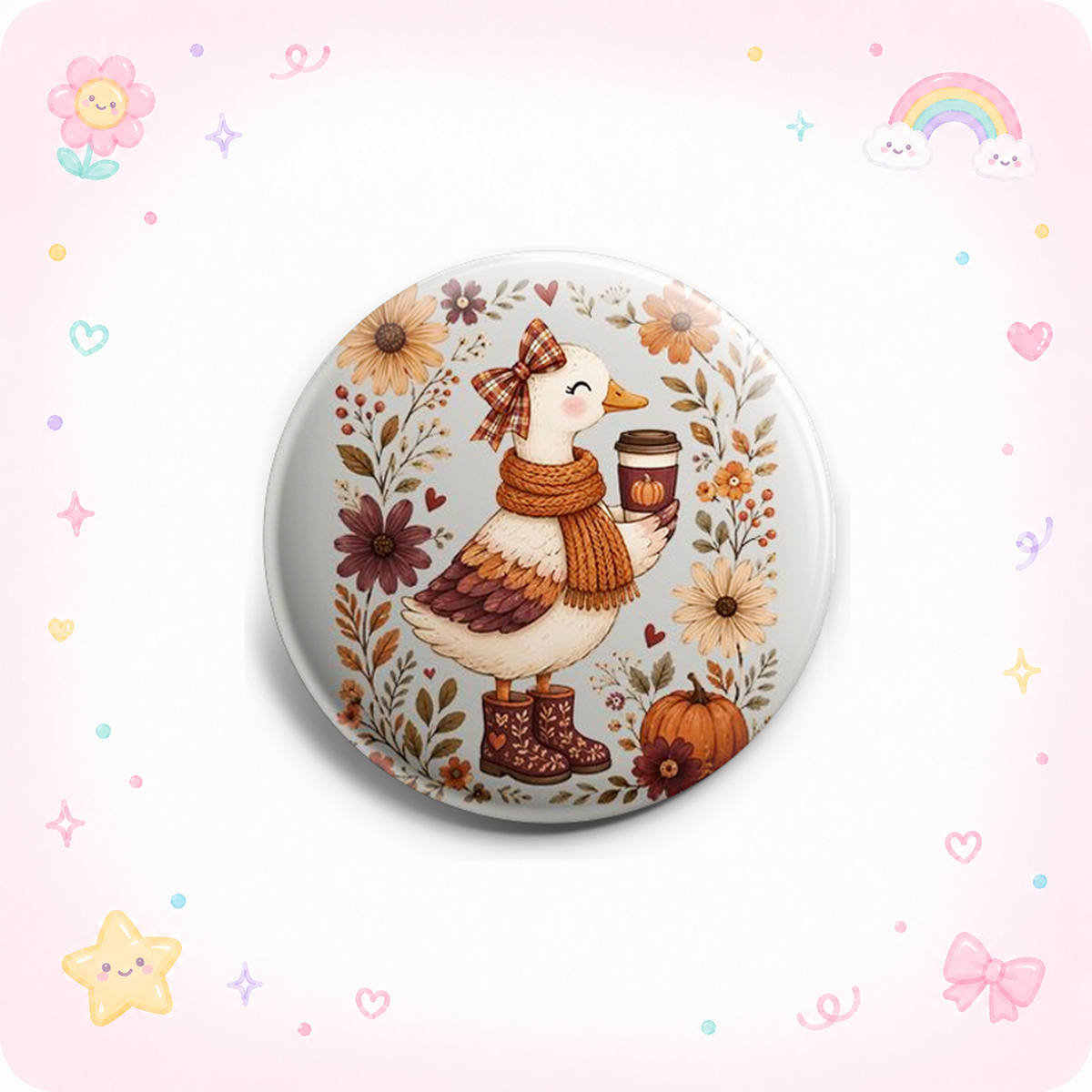 Pumpkin Spice Goose Topper - - Topperswap
