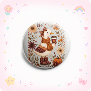 Pumpkin Spice Goose Topper