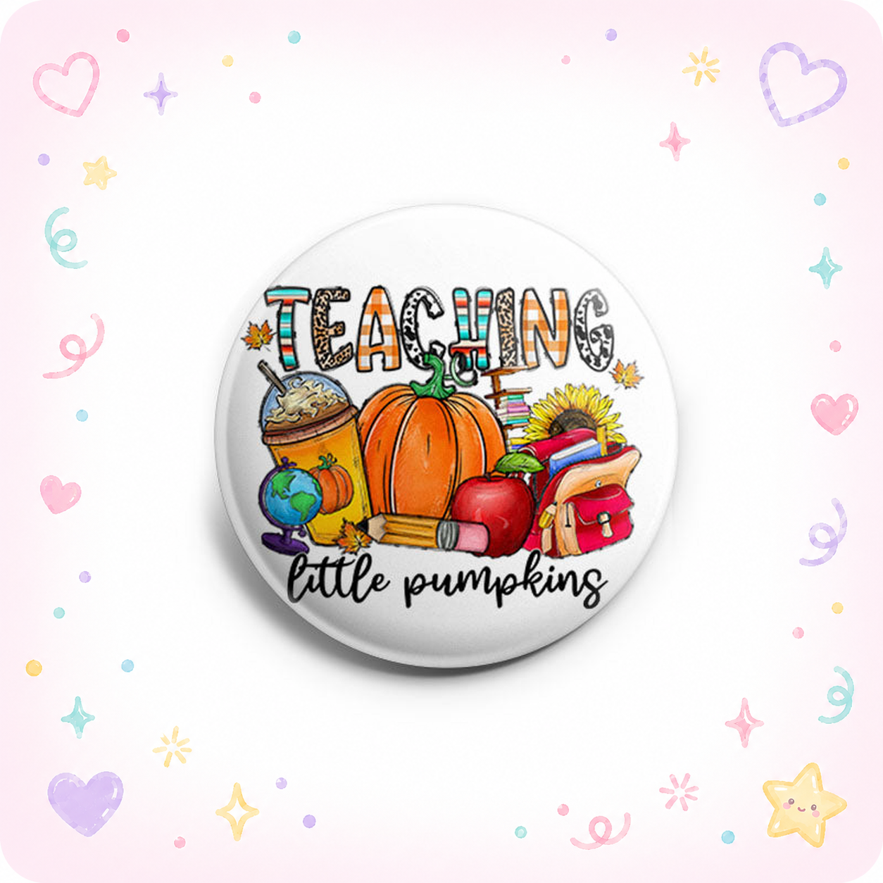 Teach Little Pumpkins Topper - - Topperswap