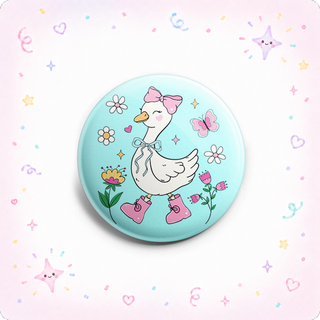 Spring Stroll Goose Topper