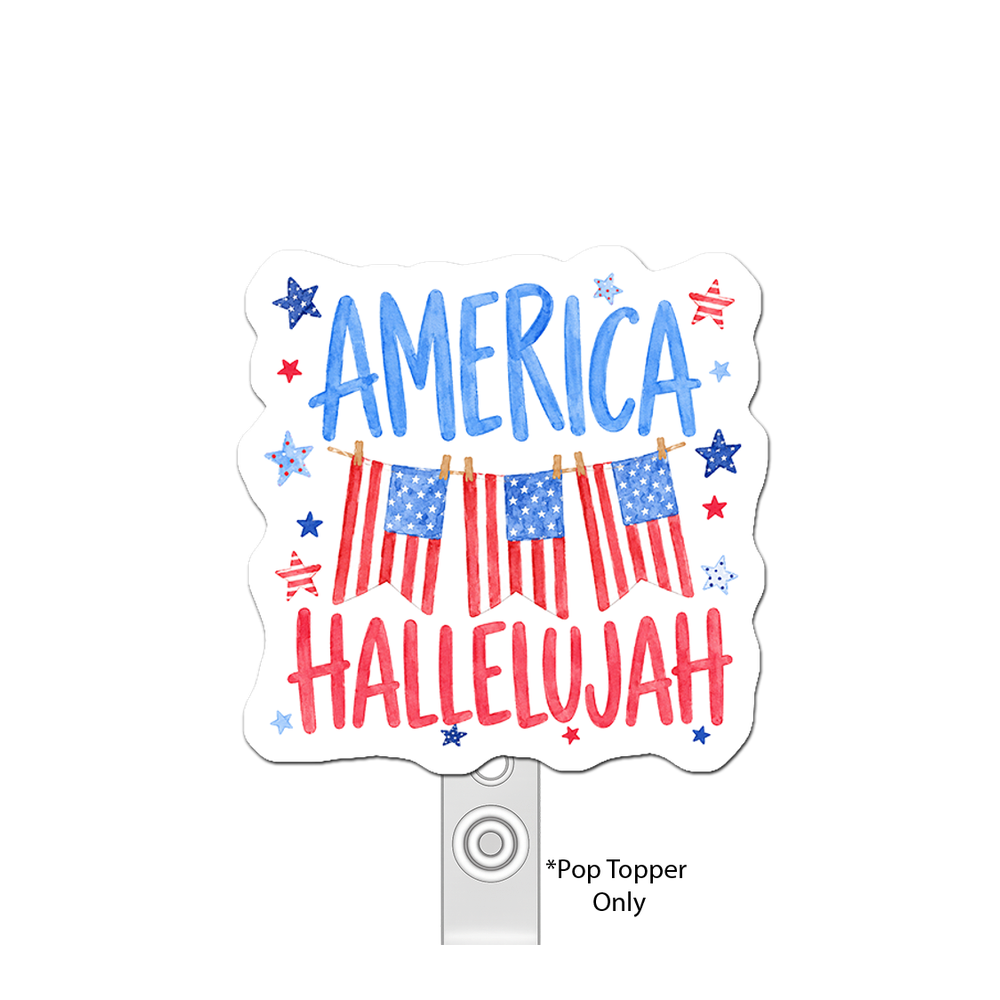 Patriotic Party Legend Pop Topper - - Topperswap