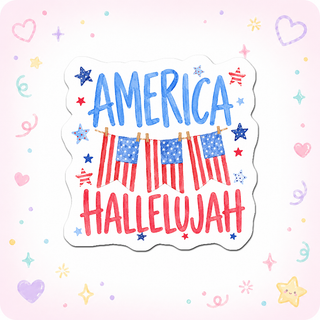 Patriotic Party Legend Sticker