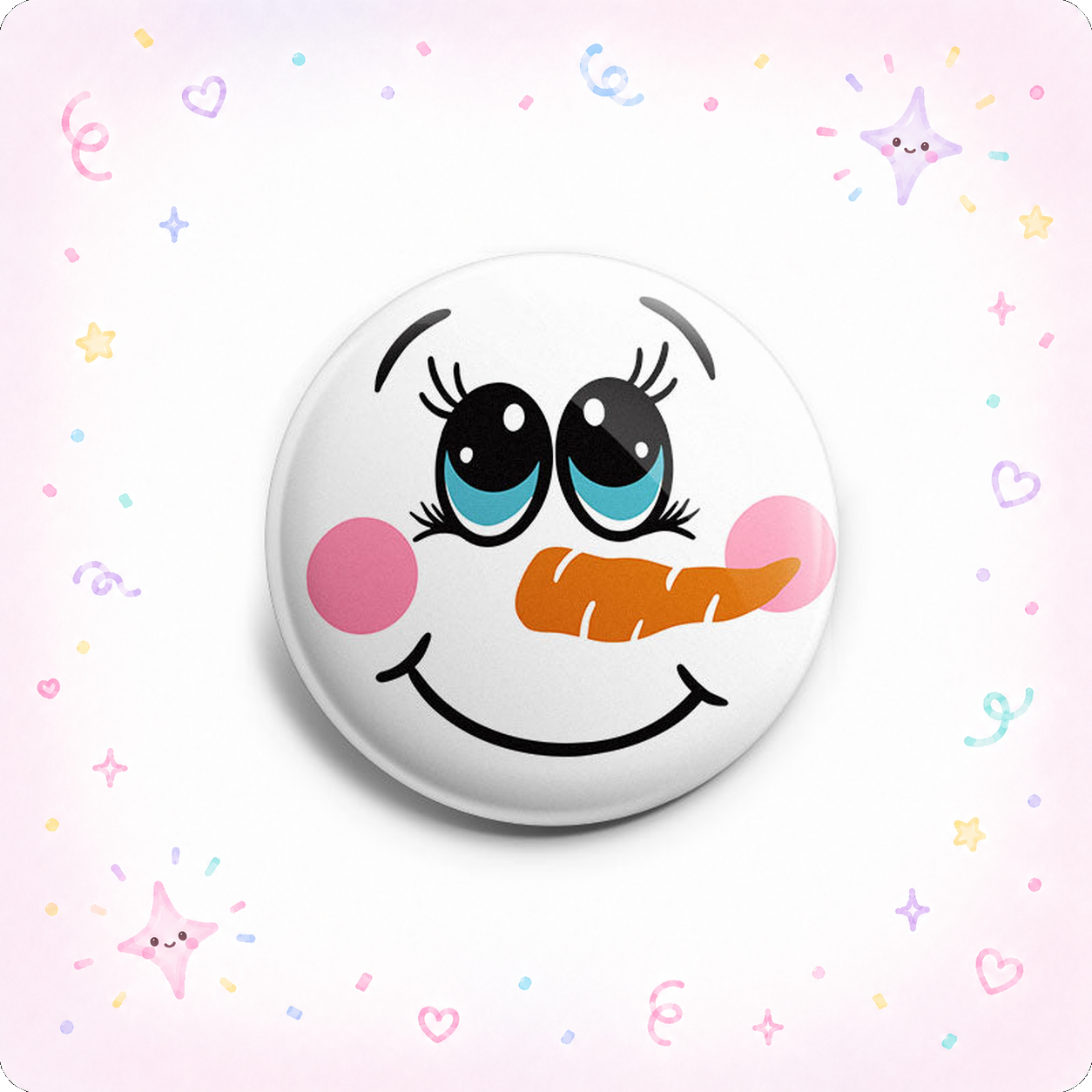 Mrs. McSlushy Face Topper - - Topperswap