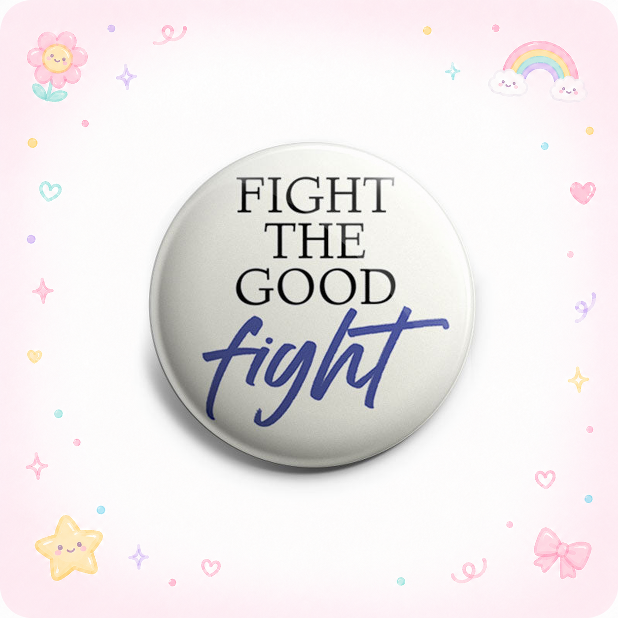 Fight the Good Fight Topper - - Topperswap