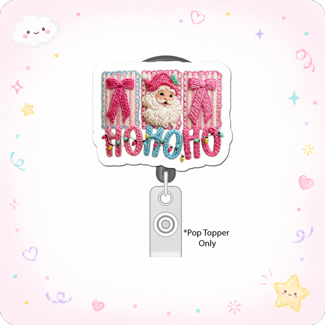 Ho Ho Holiday Hero Pop Topper - - Topperswap
