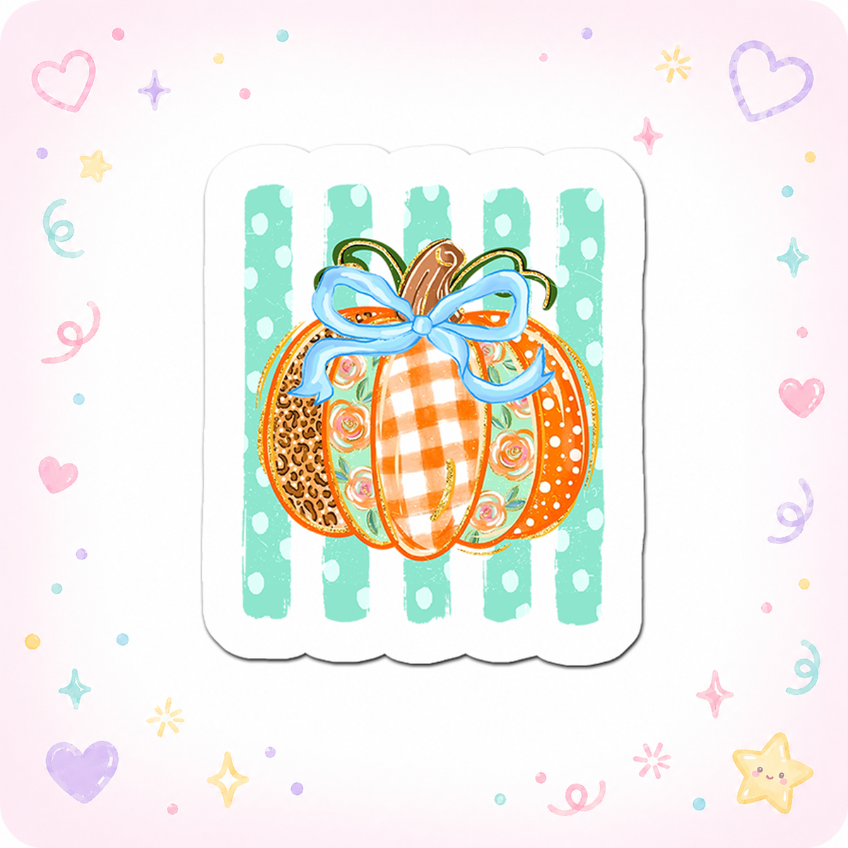 Pumpkin Patch Princess Sticker - - Topperswap