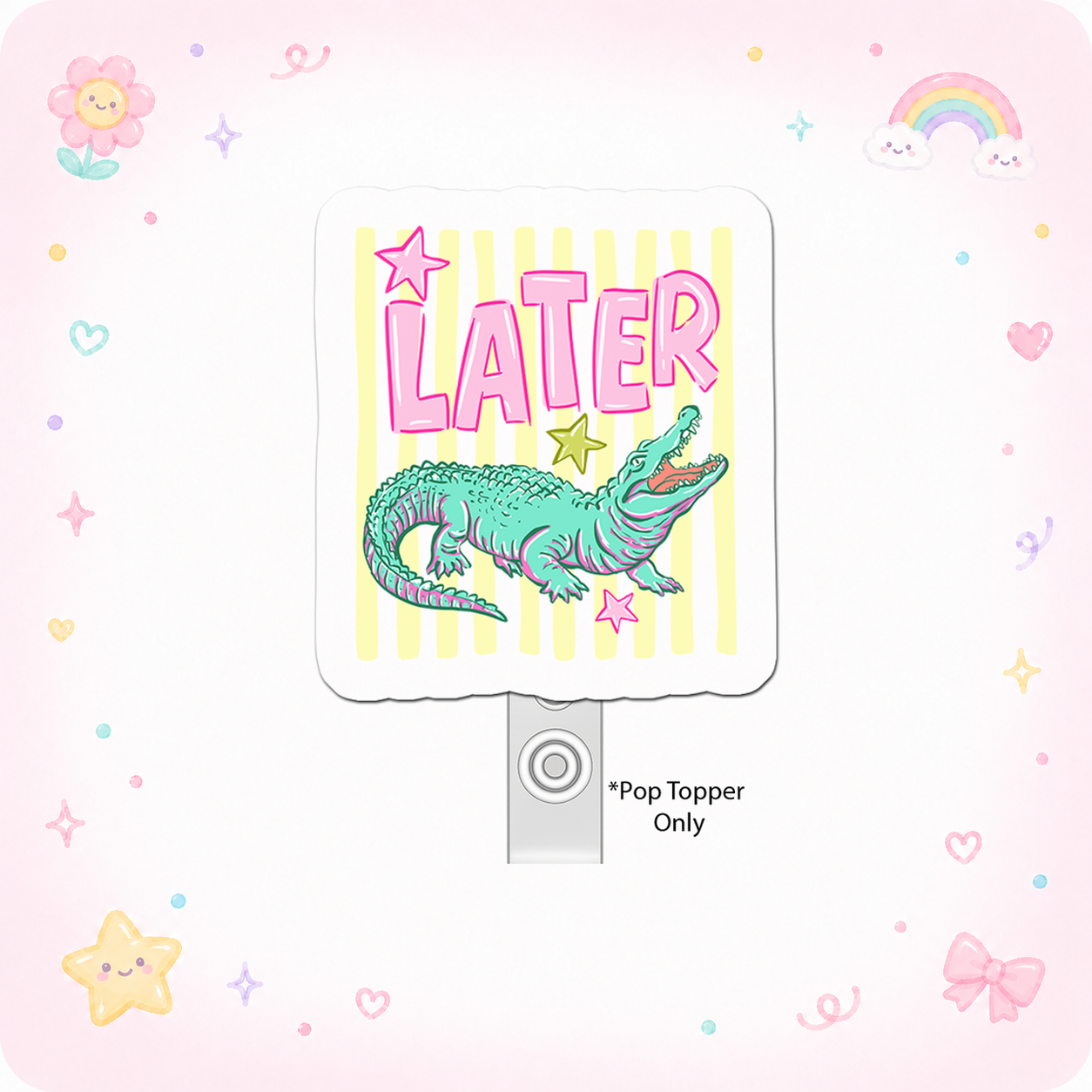 Procrastination Queen Pop Topper - - Topperswap