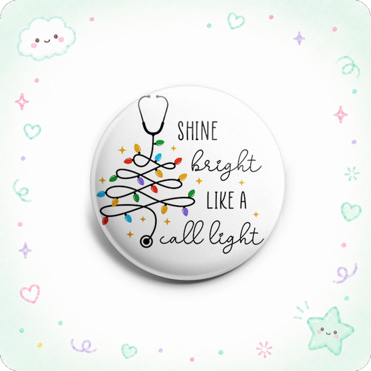 Lighted Stethoscope Tree Topper - - Topperswap