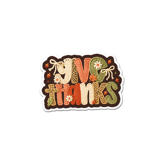 Thanksgiving Gratitude Guru Sticker