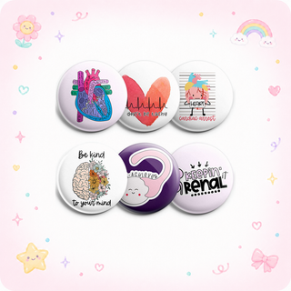 Anatomical Awesomeness Topper 6-Pack (Save 15%)