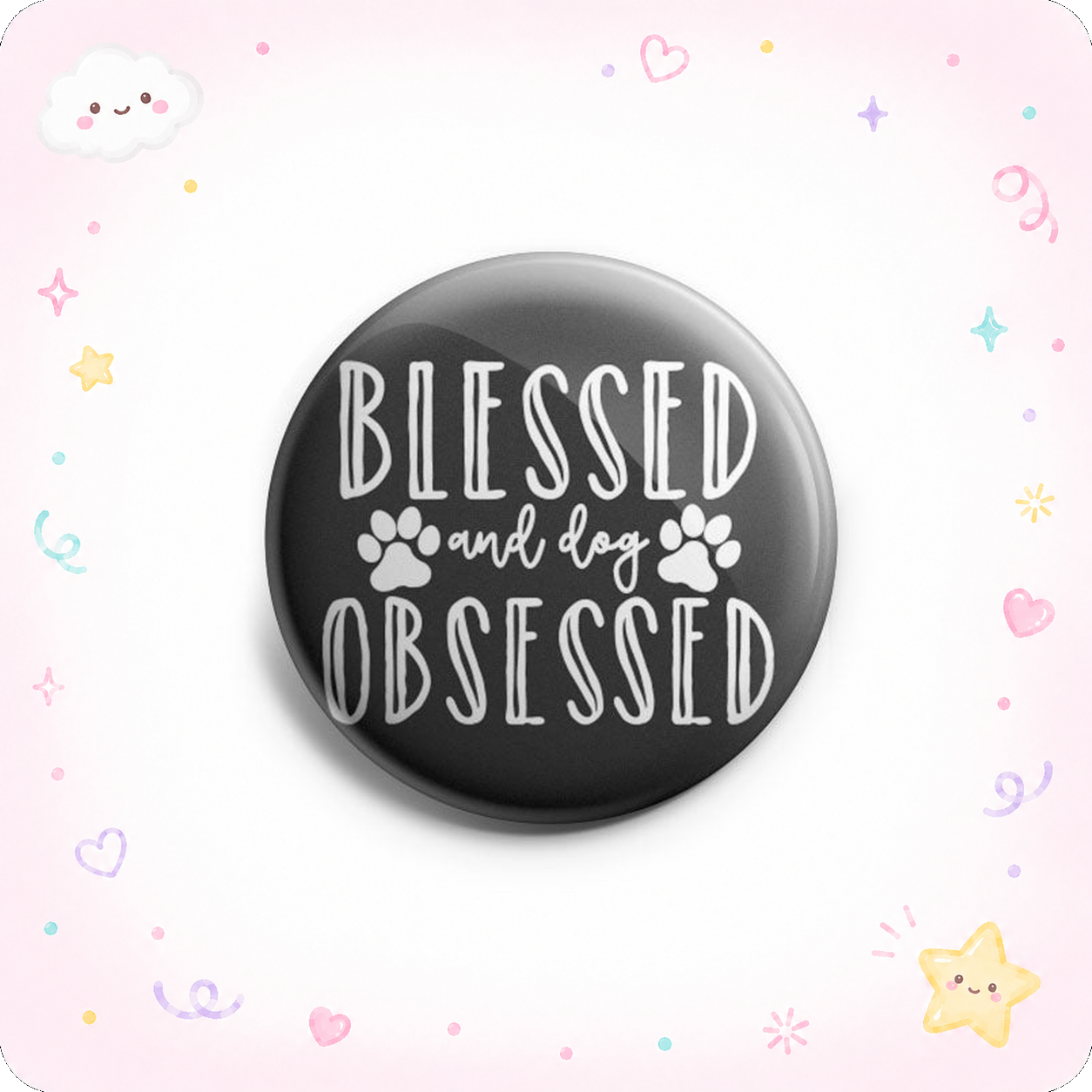Blessed Dog Obsessed Topper - - Topperswap