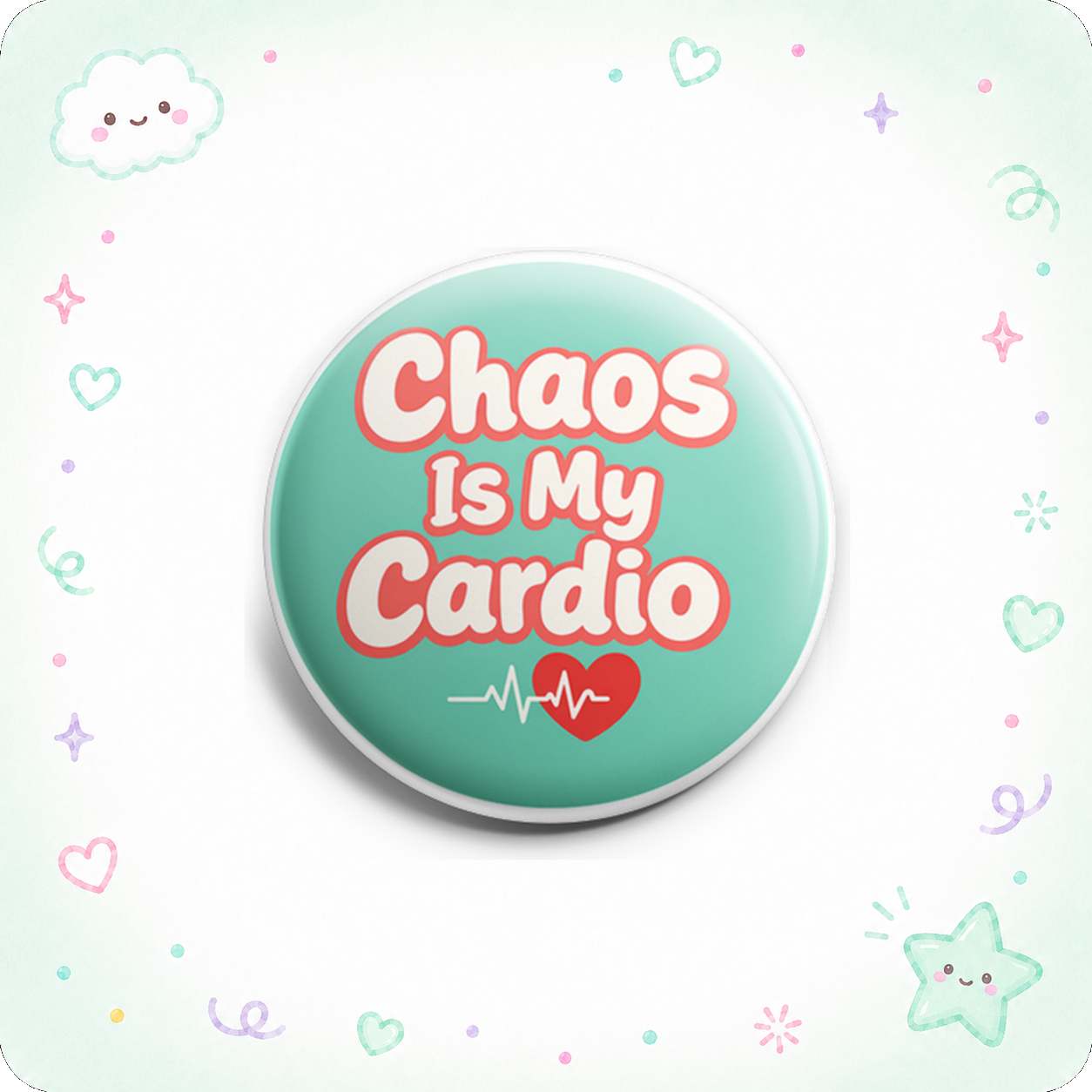 Chaos Is My Cardio Topper - - Topperswap