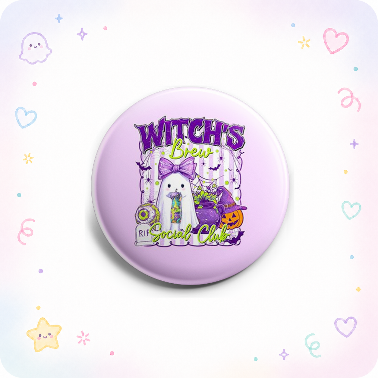 "Ghostly Brew Topper - - Topperswap