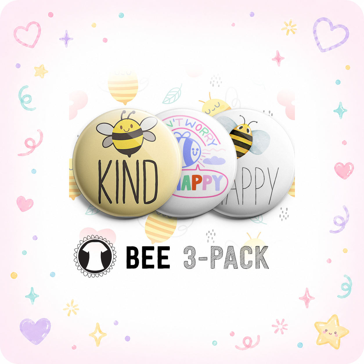 Bee 3-Pack - (Save 5%) - - Topperswap