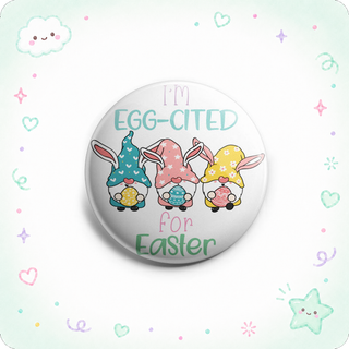 Eggcited for Easter Topper