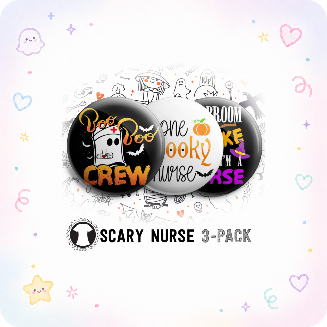Scary Nurse 3-Pack - Vault (Save 5%) - - Topperswap