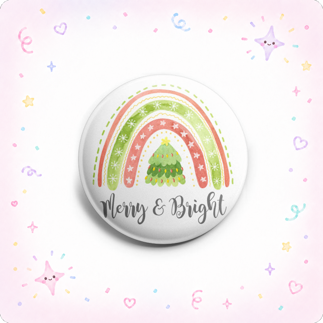 Christmas Rainbow Topper - - Topperswap
