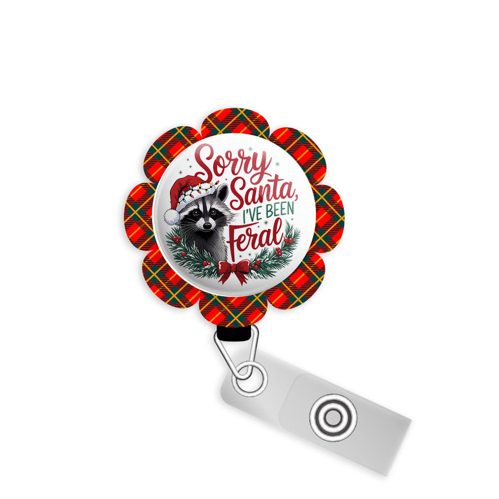 Feral Festivities Swapfinity Retractable ID Badge Reel Bundle - Gator+Mystery Topper / Black / Classic Shine - Topperswap