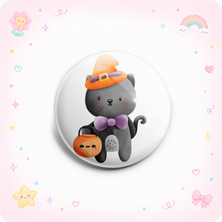 Cat Trick or Treat Topper