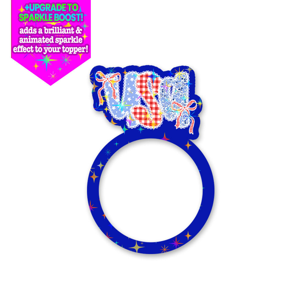 Sweet Land of Liberty Swapper - Make it Sparkle - Topperswap