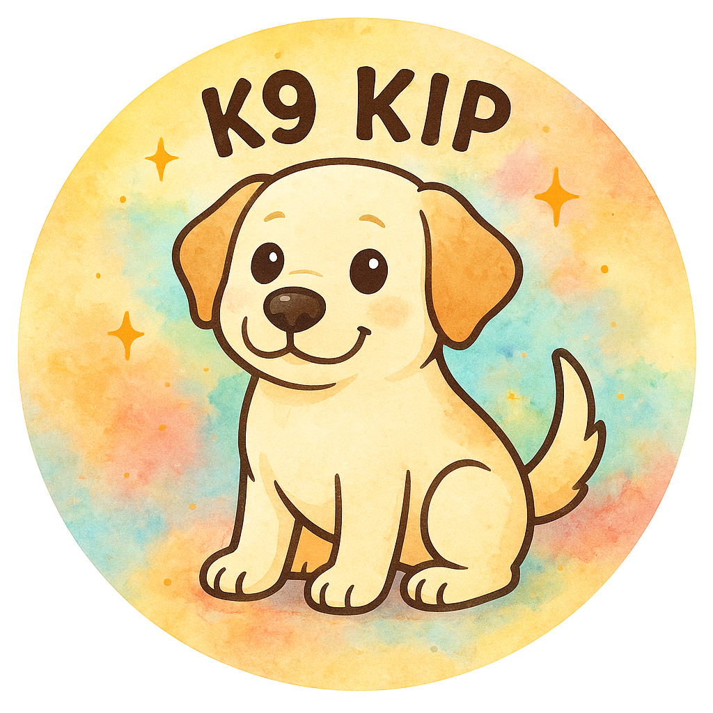 Custom Design – Add K9 Kip above the pic - - Topperswap