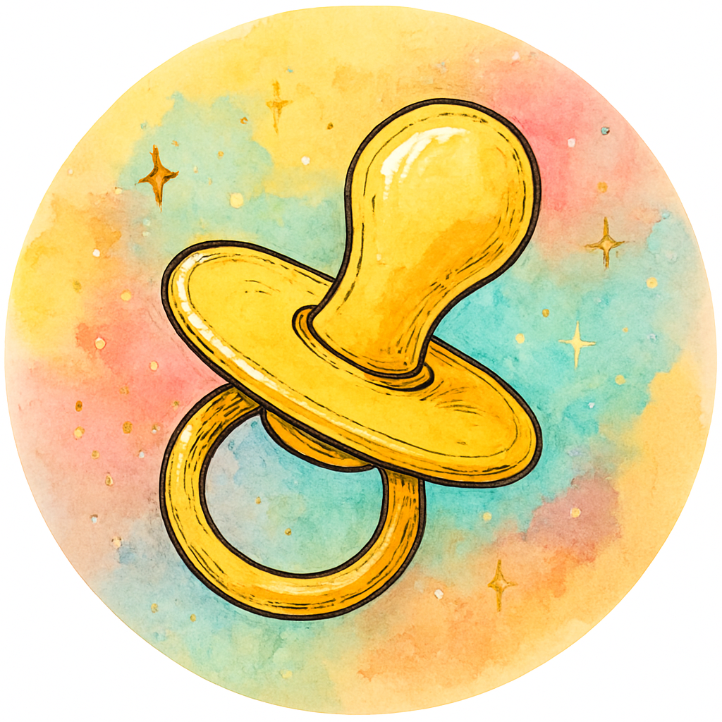 Yellow pacifier 