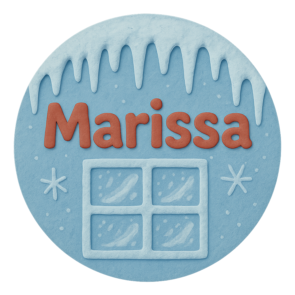 A personalized design prominently featuring the name "Mariss…