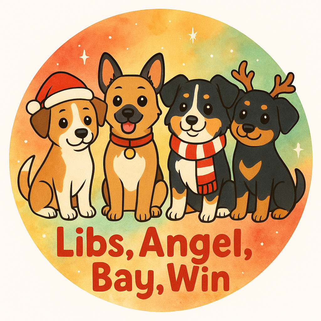 My dogs in Christmas spirit