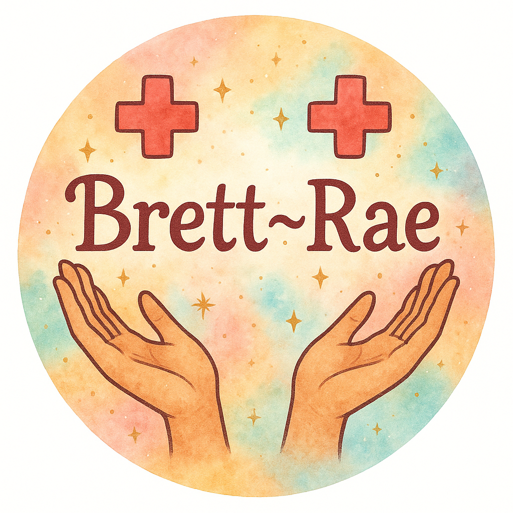 A personalized design prominently featuring the name "Brett~…